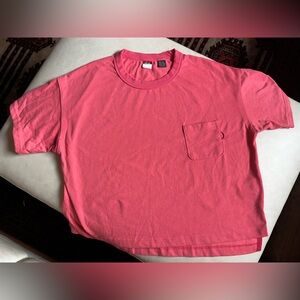 NANGA Pink Pocket Tee - Size xs